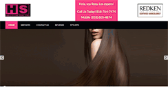 Desktop Screenshot of hectorsalon2.com